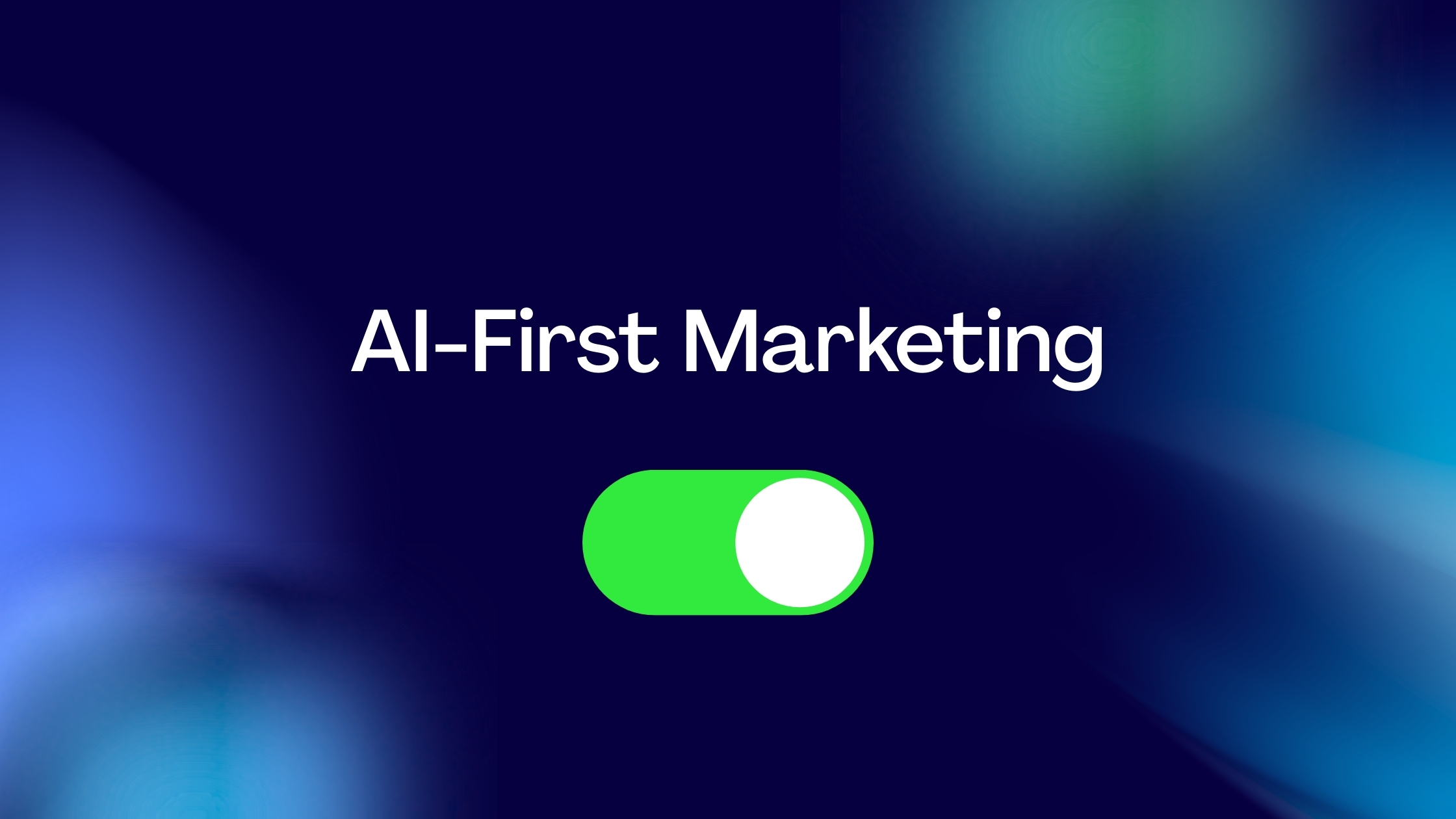AI First marketing agency